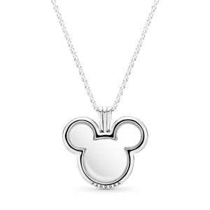 Collar con Medallón Flotante de Mickey