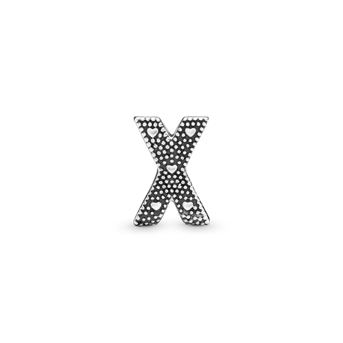 Charm del alfabeto letra X