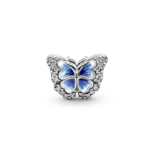Charm Mariposa Azul Reluciente