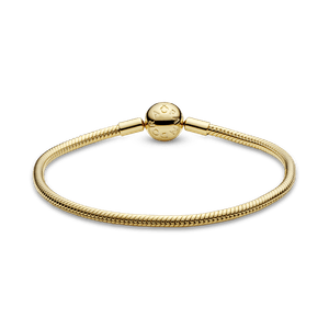 Brazalete cadena de serpiente Pandora Moments Recubrimiento en Oro de 14k