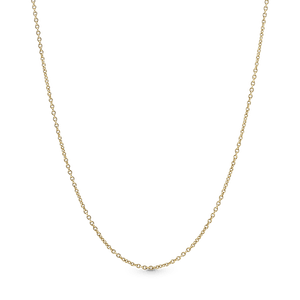 Collar de cadena Oro 14K de ancla clásico