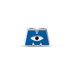 Charm Logotipo M de Monsters Inc. de Disney Pixar Pandora