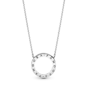 Collar Círculo con brillo Pandora Signature
