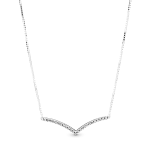 Collar Hueso de los deseos deslumbrante