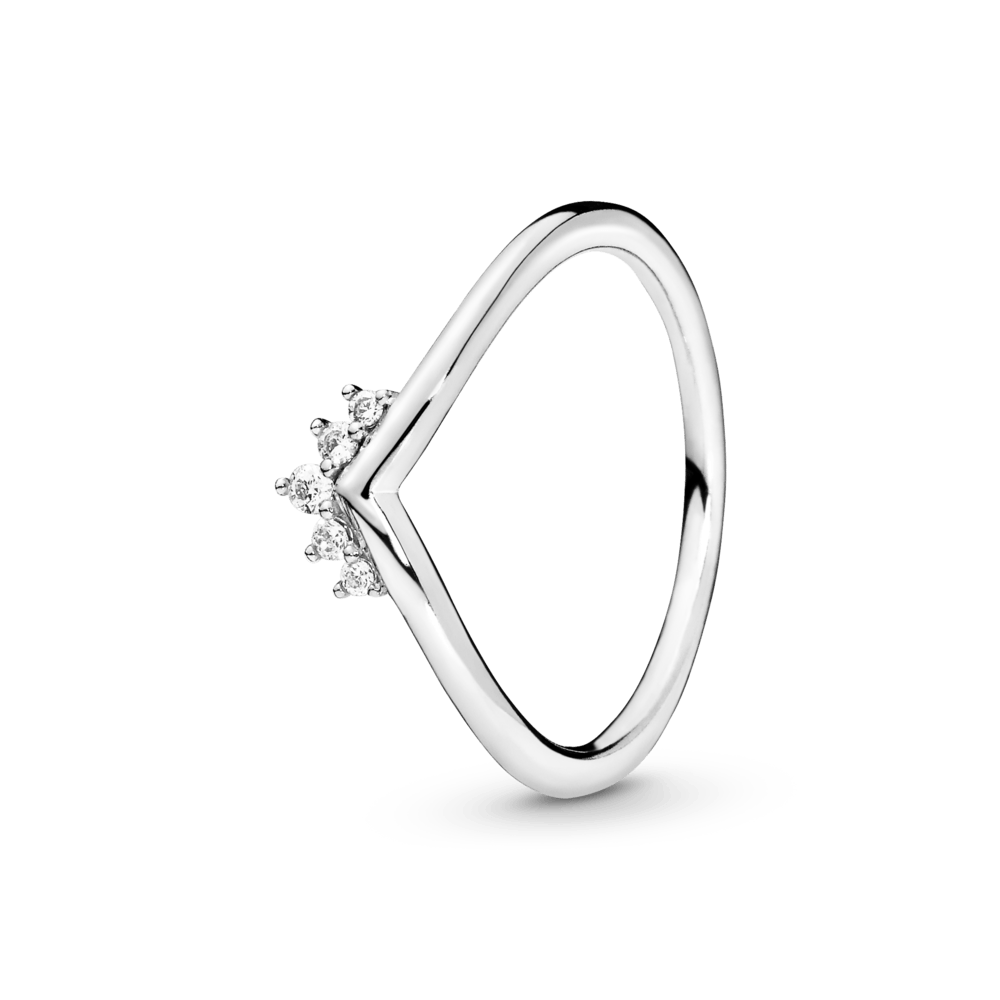 Anillo Hueso de los deseos con tiara