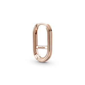 Eslabón Para Arete Recubrimiento en Oro Rosa De 14K Pandora Me