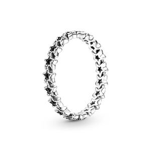 Anillo Banda De Estrellas Asimétricas