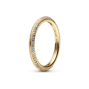 Anillo de Pavé Pandora ME Recubrimiento en Oro 14k