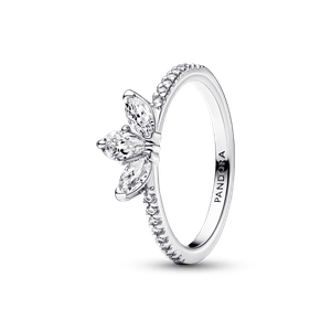 Anillo Racimo herbario reluciente Pandora Plata Esterlina