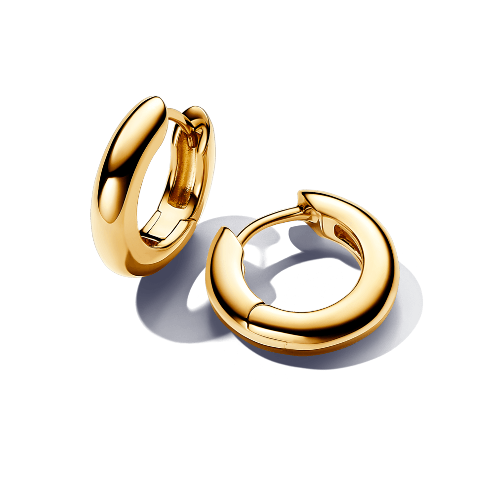 Aretes de Aro Redondos Oro