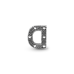 Charm del alfabeto Letra D