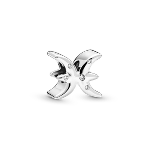 Charm del zodiaco Piscis resplandeciente