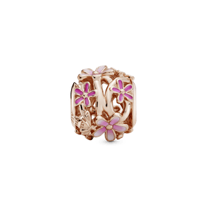 Charm Margarita Rosa Openwork