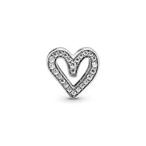 Charm resplandeciente Corazón de diseño libre