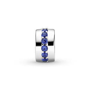 Clip azul brillante