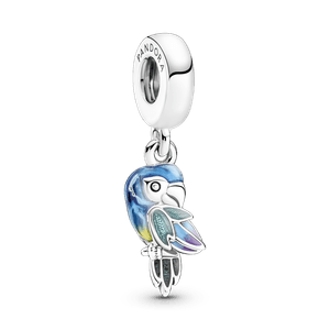 Charm colgante Loro del paraíso selvático