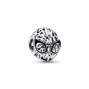 Charm Máscara de Spiderman de Marvel Pandora Plata Esterlina