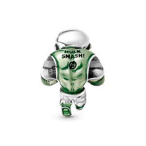 Charm de Hulk Marvel en Plata Esterlina