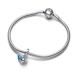 Charm colgante Cangrejo ermitaño que brilla en la oscuridad Pandora Plata Esterlina