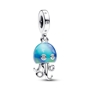 Charm colgante Medusa que cambia de color Pandora Plata Esterlina
