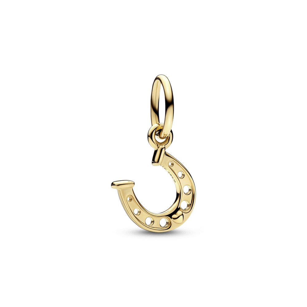 Charm colgante Herradura de la suerte Oro 14K