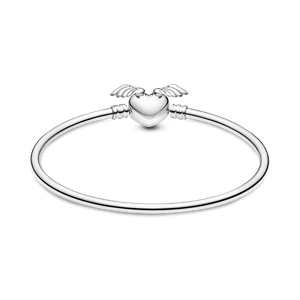 Brazalete Rígido Pandora Moments Corazón Alado