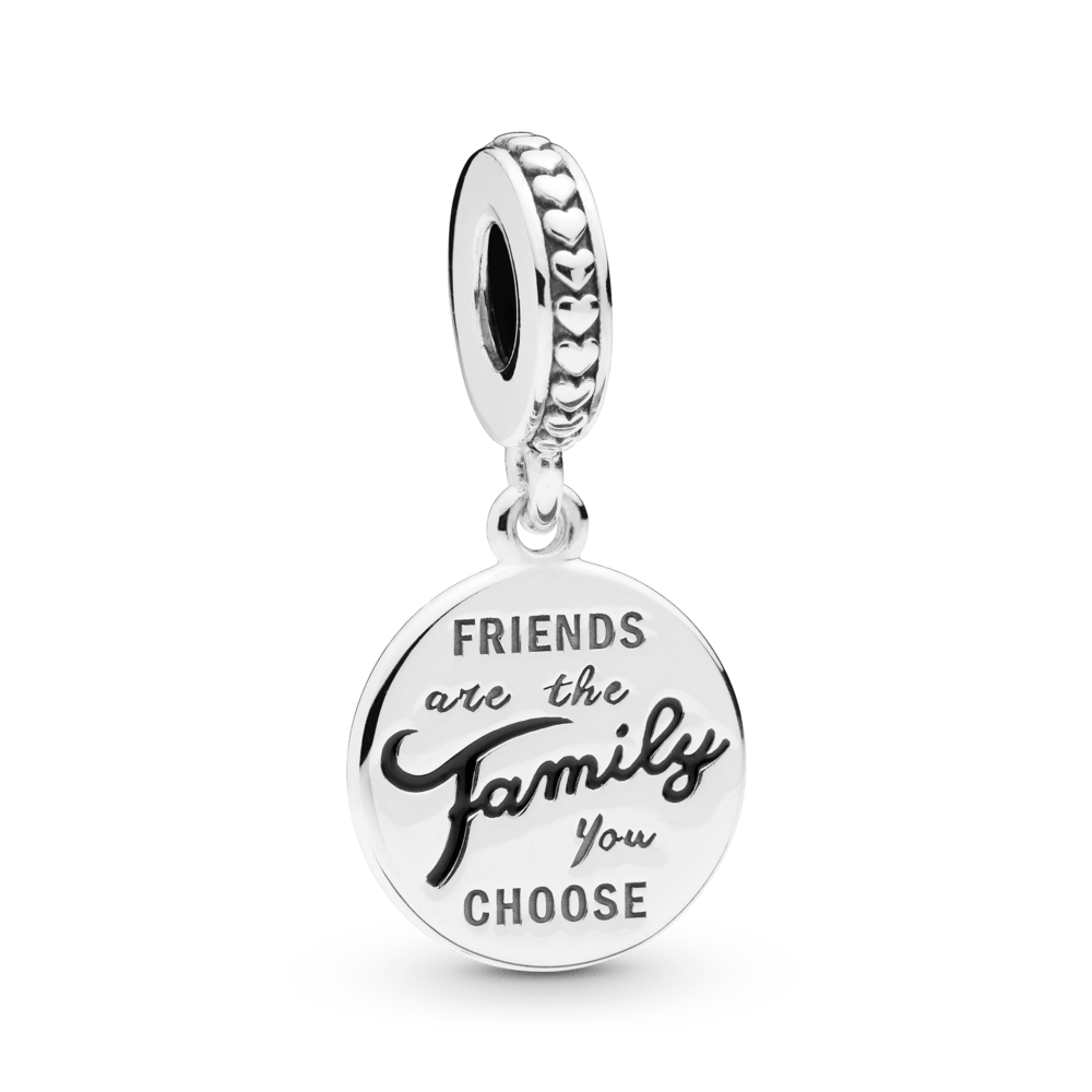 Charm PANDORA Colgante De Ley Los Amigos Son Familia