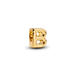 Charm Dorado Alfabeto Letra B