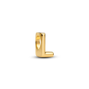 Charm Dorado Alfabeto Letra L