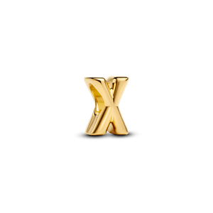Charm Dorado Alfabeto Letra X