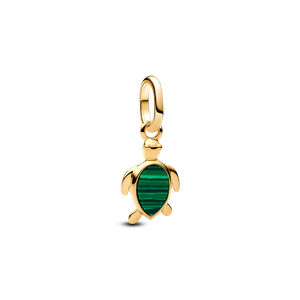 Mini Charm Colgante Tortuga Verde