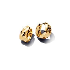 Aretes de Aro Ondas