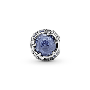 Charm Estrellas Brillantes Azul Celestial