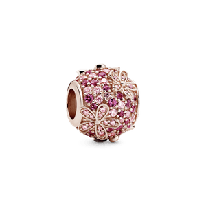 Charm Margaritas de Pavé Rosa