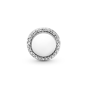 Charm Redondo Plateado