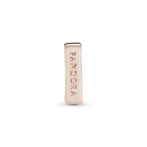 Charm Sujetador reluciente Recubrimiento en Oro Rosa de 14k Reflexions