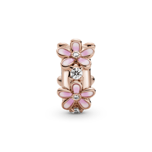Clip Margarita rosa