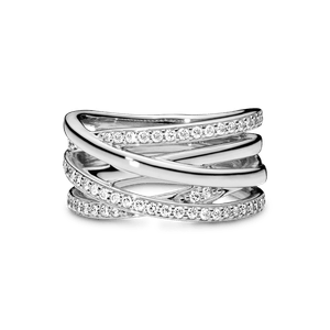 Anillo Entrelazado esterlina