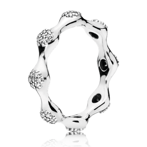 Anillo Cápsulas de amor modernas de pavé Timeless