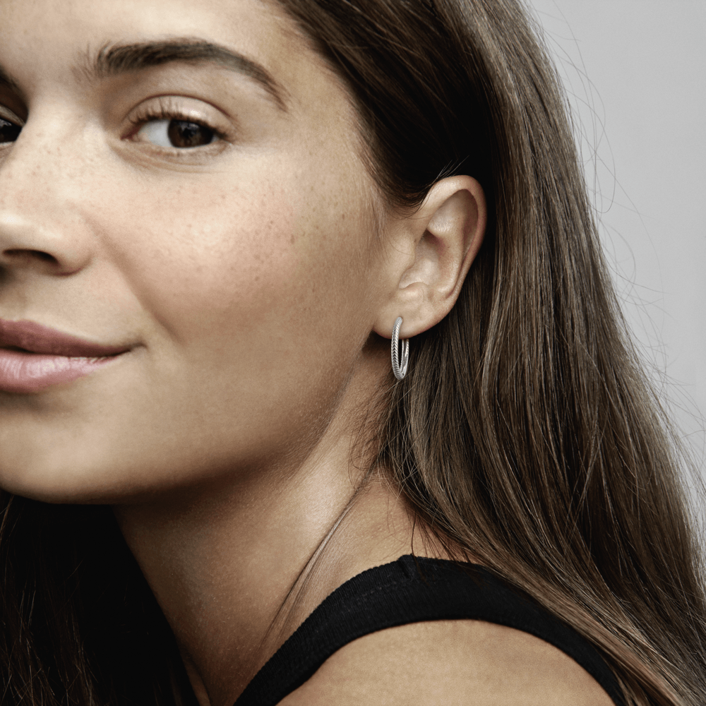 Aretes De Aro Para Charms Pandora Moments Pandora Chile