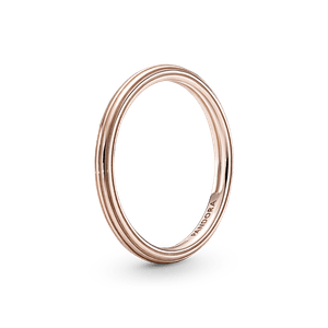 Anillo Recubrimiento en Oro Rosa De 14K Pandora Me