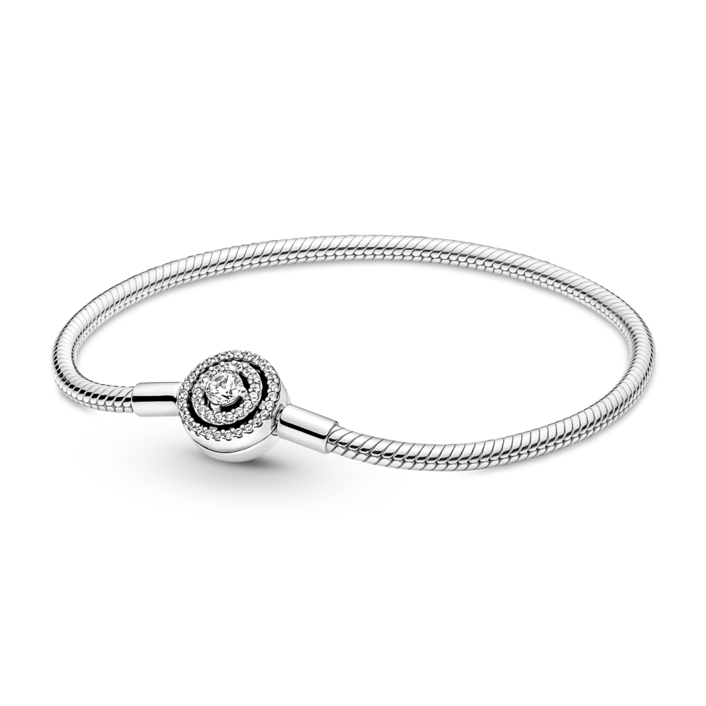 Brazalete Pandora Moments Cadena De Serpiente Halo