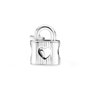 Charm Candado Y Llave Del Corazón