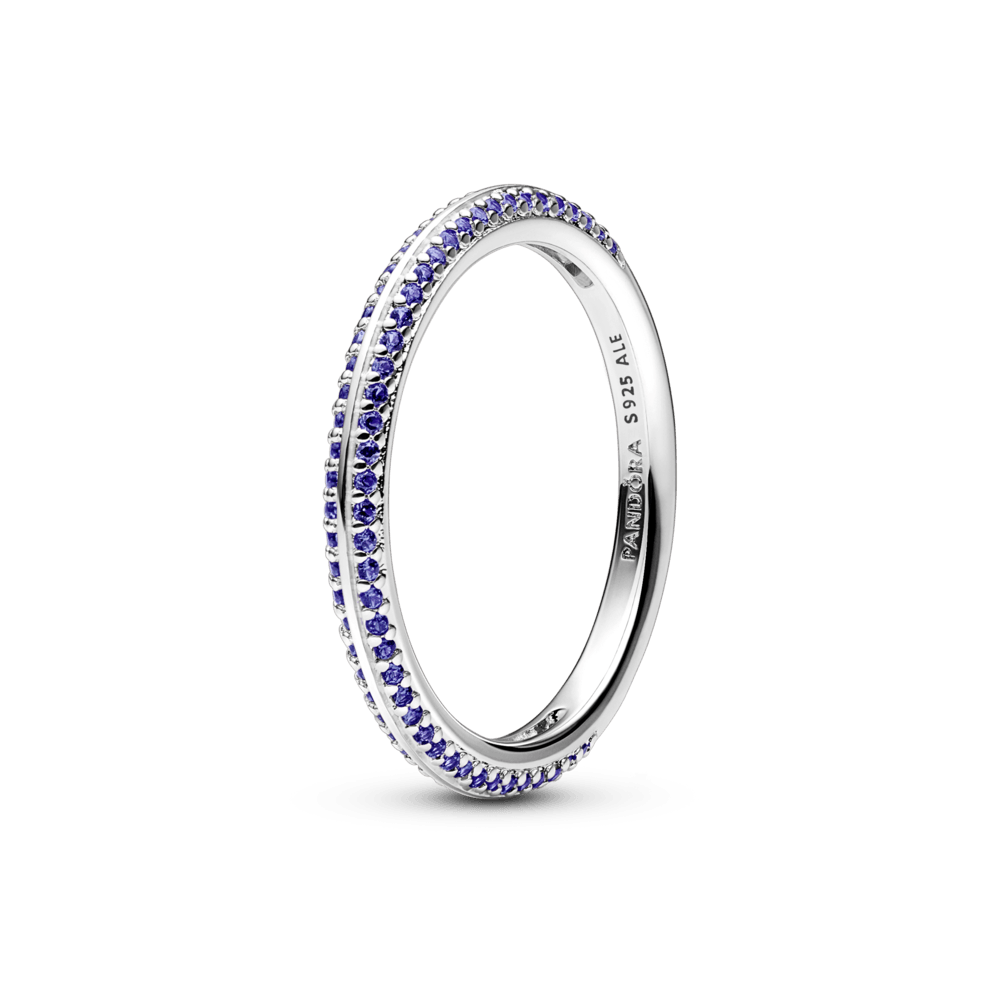 Anillo de Pavé azul Pandora ME