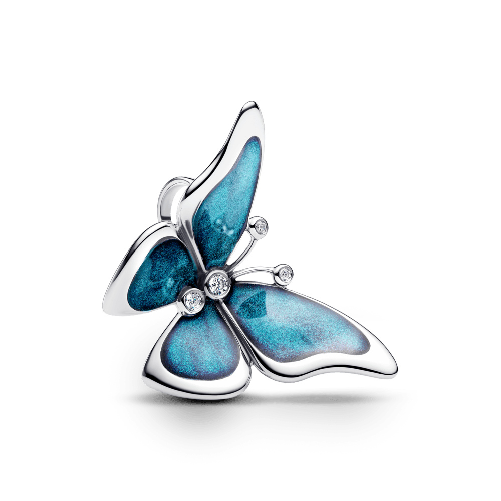 Charm Mariposa Grande Azul