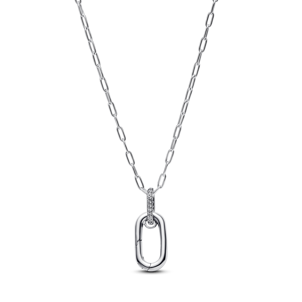 Collar Con Colgante Eslabón Que Se Puede Abrir