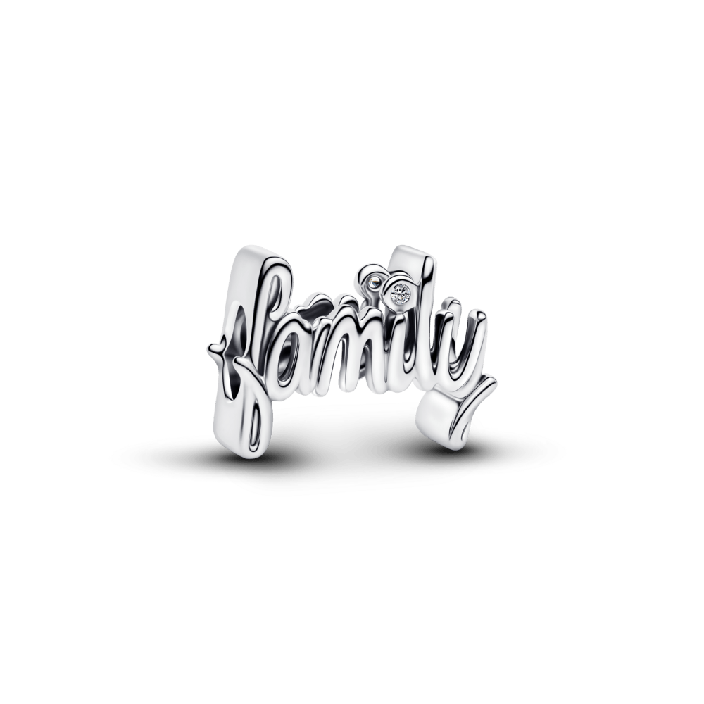 Charm Familia escrito a mano