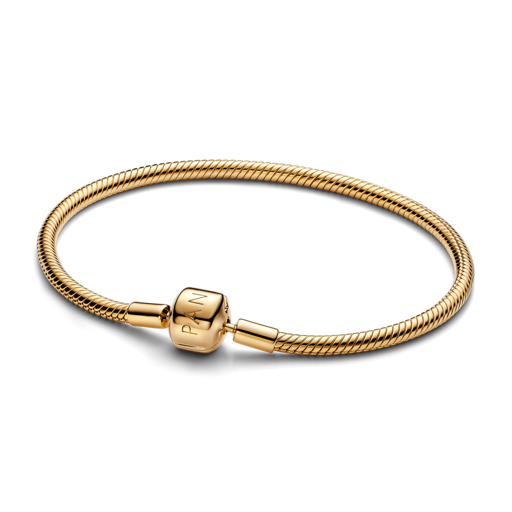 Brazalete Pandora Moments Cadena de Serpiente con Cierre de Barril