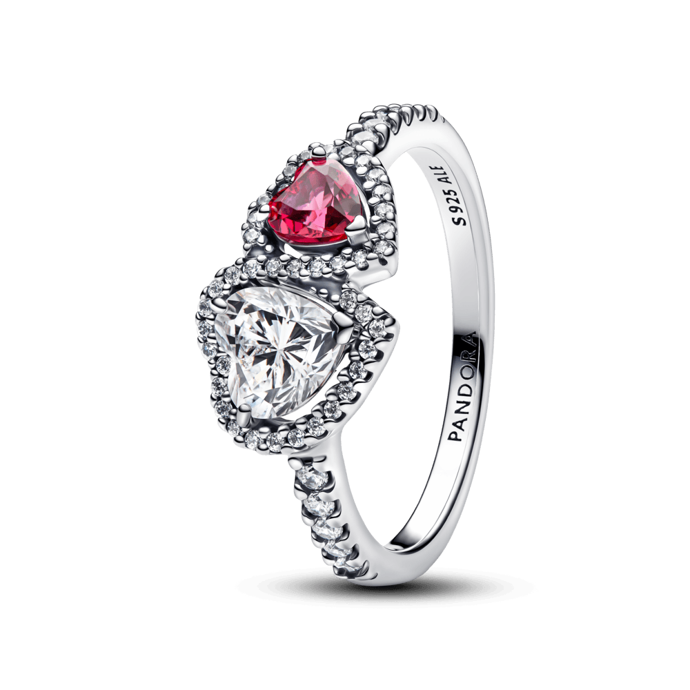 Anillo Halo Corazones